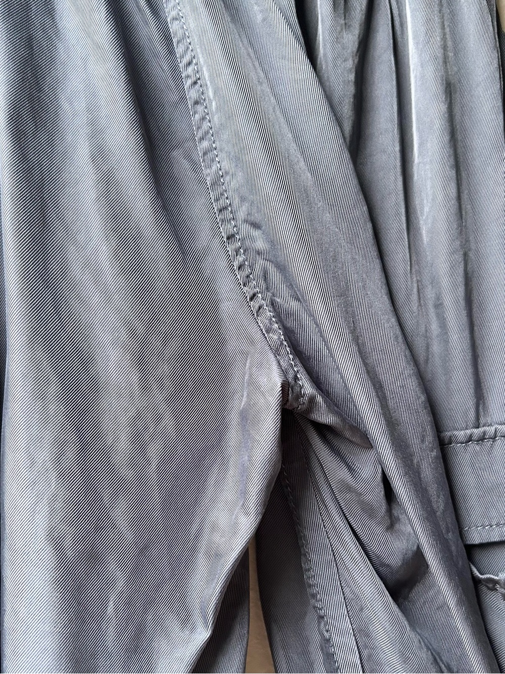 Cinq a Sept gray Giles satin joggers Sz S - Picture 13 of 15